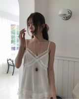 honey brown : drop necklace