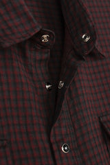 Beam Western Check Cropped Shirt