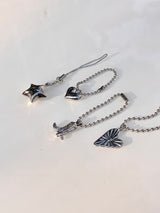 SILVER STARRR BALLOON Phone Chains / TREEFORFIVE345