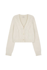Mellow cream cardigan, Vanilla