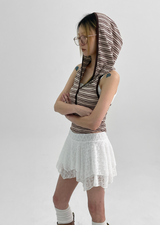 [MADE] Hitty Unbalanced Mini Skirt Pants