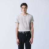 western rosy stud loop belt black