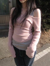 darling knit tee