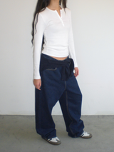 Classic blue denim