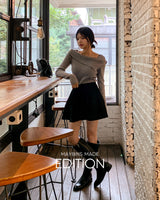 [MADE] Erin off-shoulder knit