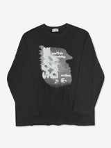 タイムプリンティング長袖Tシャツ
