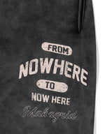 WASHED NOWHERE SWEATSHORT
