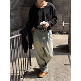 [4SEASON] Golgi u neck knit sleeves(4color)