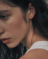 [925 silver] Deux.silver.196 / mini bout earring (silver)