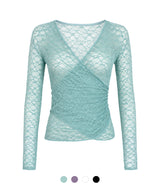 Noria Sheer Lace Tee
