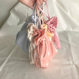 【MADE】Glossy サテンミニポーチ