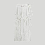 LACE COMBI BOOTS-CUT PANTS