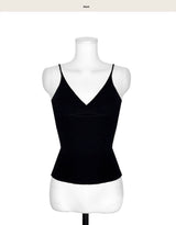 wash wool bustier top