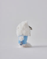 BIG CAT KEY-RING / WHITE