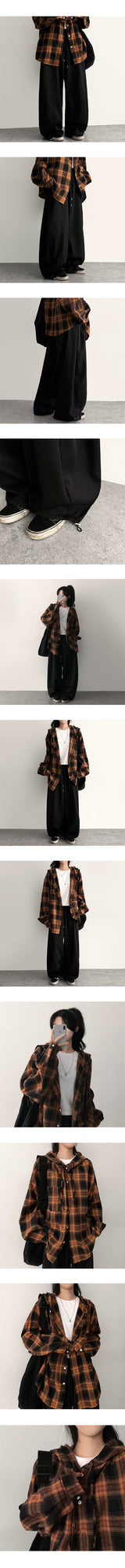 Rita banding side pintuck wide pants