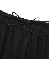 Women's バルーンミニスカート Black