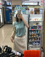 [ORIGINAL] AMI Raglan Short-Sleeve Hoodie T-Shirt