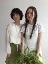 ルダーフローラルシアードTシャツ(3color)