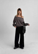 [MADE] Belar Brushed Fleece Two-Way Banding Pants