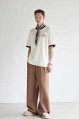 PATTERN LINE RINGER T-SHIRT