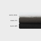 One-Tuck Semi-Banded Cotton Pants 3COLOR