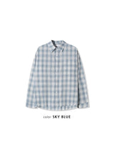 ASCLO カレッジリネンチェックシャツ (2color)