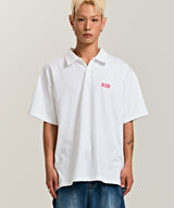 939 スモールロゴポロTシャツ (ホワイト)