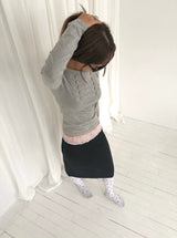 Napoleon sleeve T-shirt(2c)