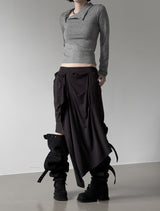 Pinched Drape Skirt