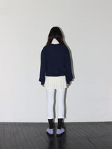 スタッドクロップレギンス (WHITE)
