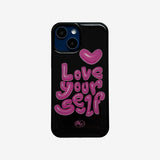[MADE] Love Your Self Epoxy Bumper Case (Black)