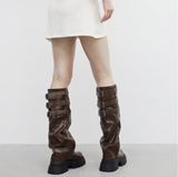 Romina Backstrap Long Boots