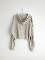 flower hood zip-up (3c)