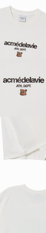 25FW AC ポイントスタンダード半袖Tシャツ クリーム