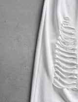 Fray Cutout Sweatpants