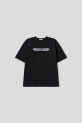 クロスステッチオーバーサイズショートスリーブ 3COLOR