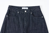 MOOD INDIGO PIN STRIPE CURVED DENIM code 26200
