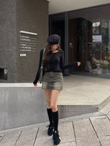 [U-BASIC] Winter Deep Brushed Round Long Sleeve