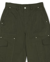 Straight strap pocket pants