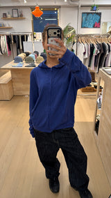 SLUB HOOD ZIP-UP