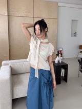  STRAP LESSON BLOUSE