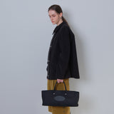 Black Corduroy Double Button Jacket