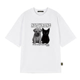 パピー＆キティフレンドオーバーフィット半袖Tシャツ_WHITE