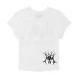 "BBY TECHG1RL" Tシャツ