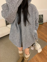 [UNISEX] フロームミックスフードコートジャケット
