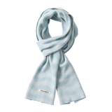 Moire Wave Muffler (Sky Blue)