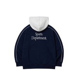 Sports Dept Piping Coloring Hood Zip-Up - Navy