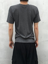 ディープリブマッスルフィットクロップ半袖Tシャツ 6C