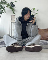 ネオルストライプフードロングスリーブ