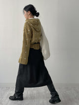 Belly Wool Pleated Skirt